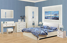 Кровать 06.297 Мона 1600 с настилом экокожа (2 цвета) фабрика Олмеко, фото 3