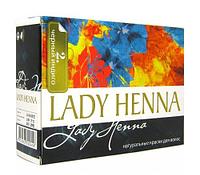 Краска на основе хны Lady Henna черный индиго, 10 гр