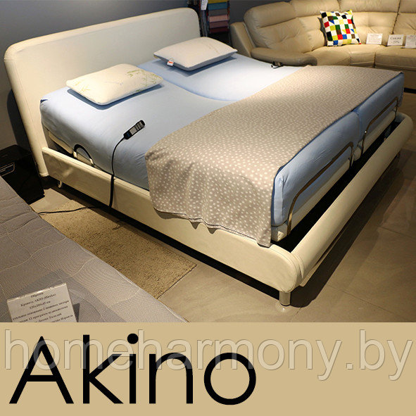 Кровать со встроенным регулируемым основанием "Akino Frame w Perfect in" от "Hollandia International" Израиль - фото 1 - id-p23561387