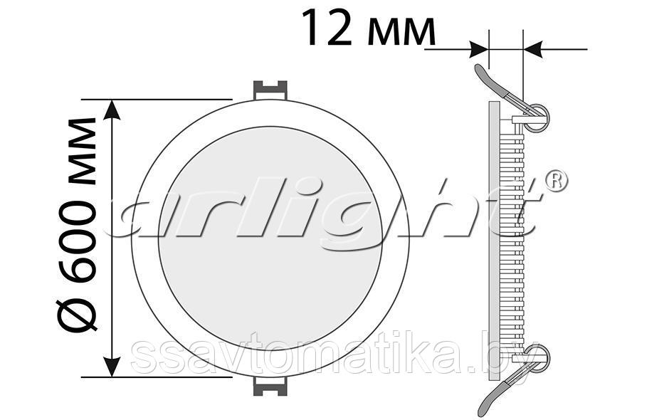 Светильник DL-600A-48W Day White - фото 2 - id-p64634362