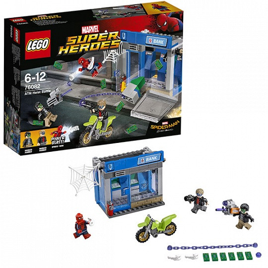 Конструктор Лего 76082 Ограбление банкомата Lego Super Heroes