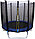 Батут Bebon Sports 8ft (252 см) с внешней сеткой безопасности и лестницей, фото 3