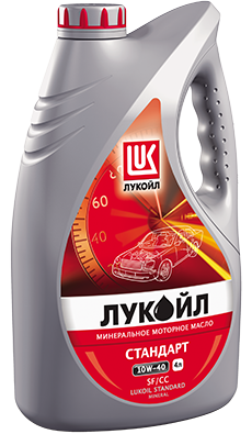 Масло моторное минеральное ЛУКОЙЛ 10W40 Стандарт (4л.)