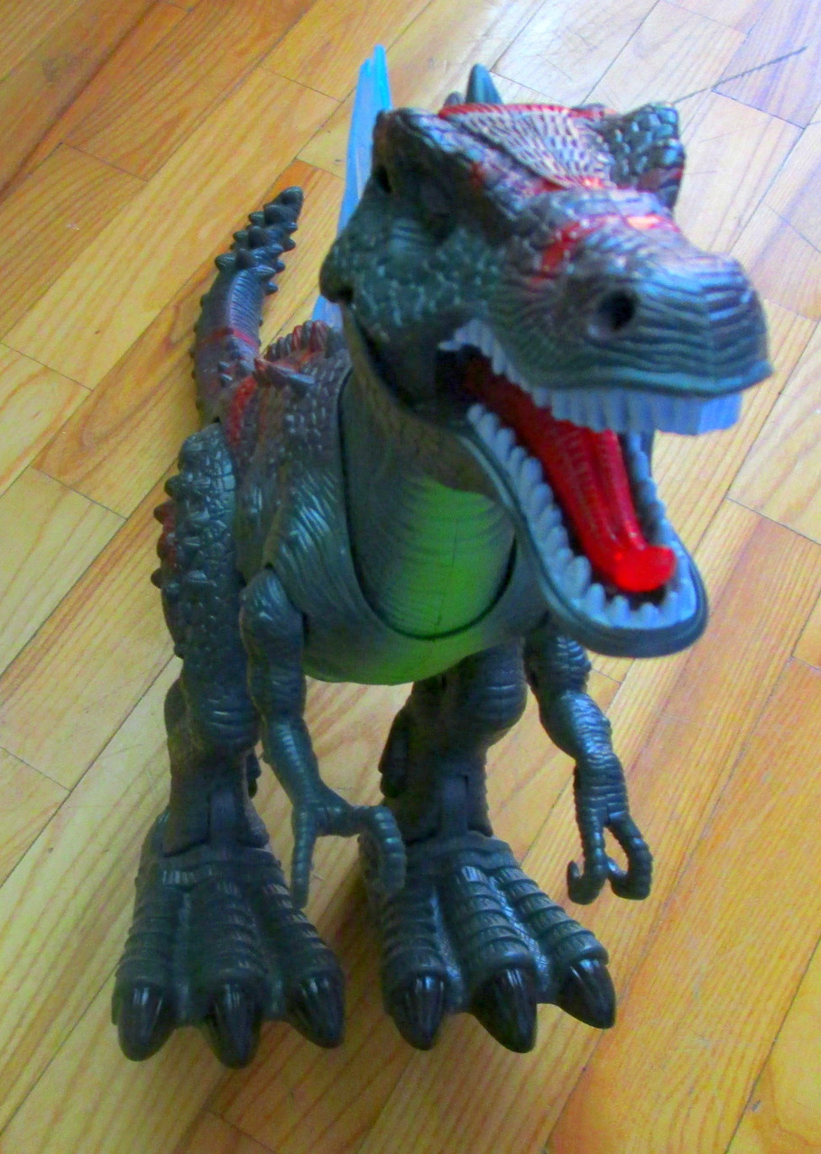 Игрушка динозавр SPINOSAURUS свет+звук+ходит арт.6661 - фото 1 - id-p7219918