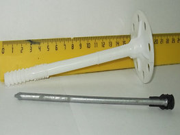 Дюбель"Зонтик"для термоизоляции с мет/гв+термозагл 10*120мм