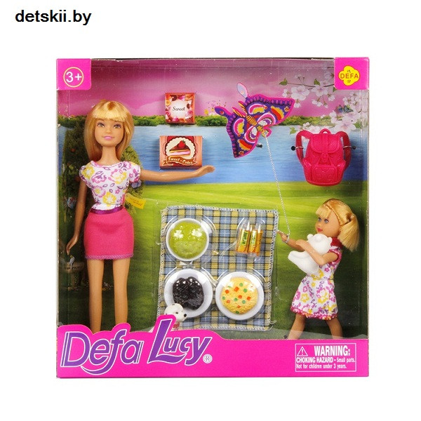 Кукла DEFA 8282 с аксессуарами Приятное воскресенье