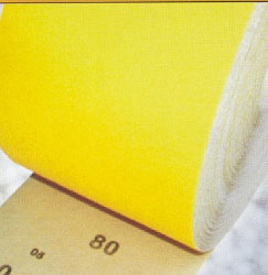 Наждачная бумага зерно от 400 до 60, (желтая), Germaflex