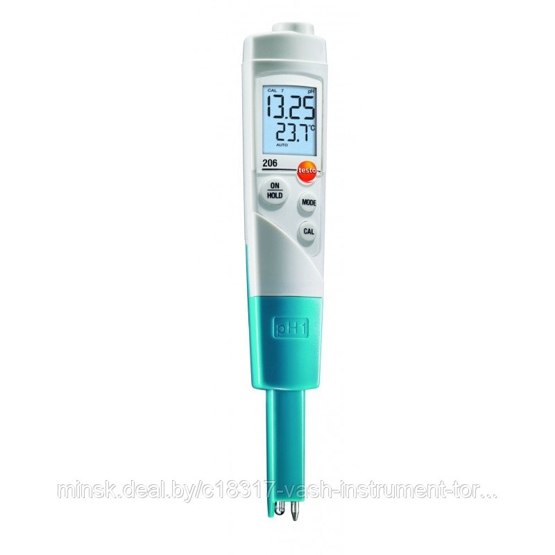 Измеритель уровня pH и температуры в жидкостях Testo 206-pH1