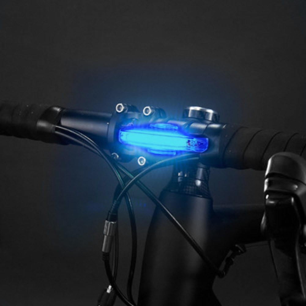 Фонарь светодиодный велосипедный аккумуляторный (синий) Rapid X - фото 4 - id-p64805756