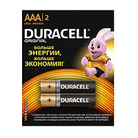 Батарейки Duracell original AAA 2 шт .