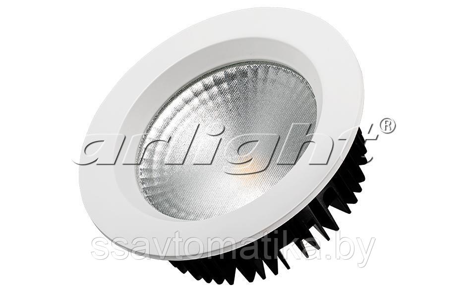 Светодиодный светильник LTD-145WH-FROST-16W Warm White 110deg