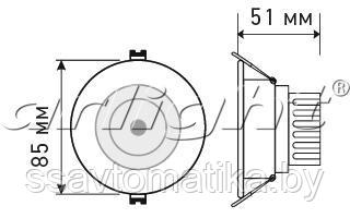 Светодиодный светильник CL-85CB-5W Day White - фото 3 - id-p64816459