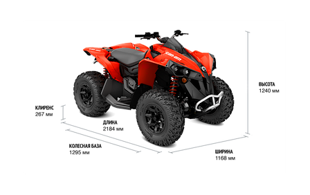 Квадроцикл Renegade 570 STD, фото 2