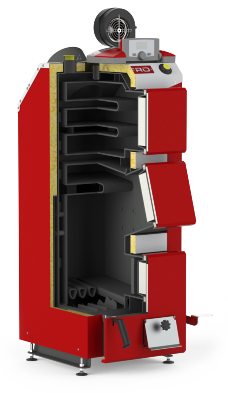 Твердотопливный котел Defro Optima Komfort Plus 8 кВт - фото 4 - id-p64844240