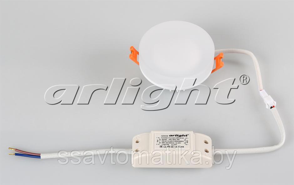 Светильник LTD-80R-Opal-Roll 5W White - фото 3 - id-p64849304