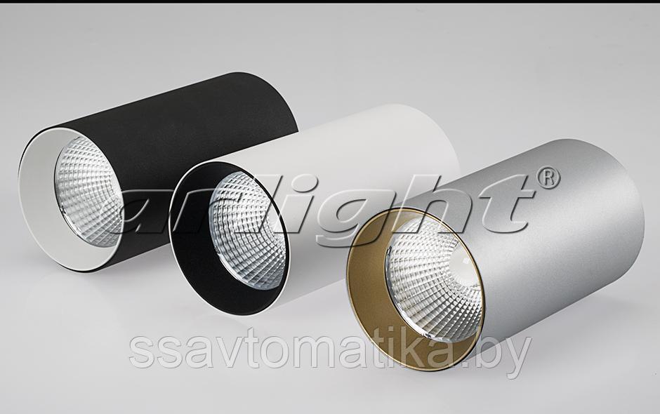 Светильник накладной SP-POLO-R85-1-15W Warm White 40deg (Black, White Ring) - фото 3 - id-p64865504
