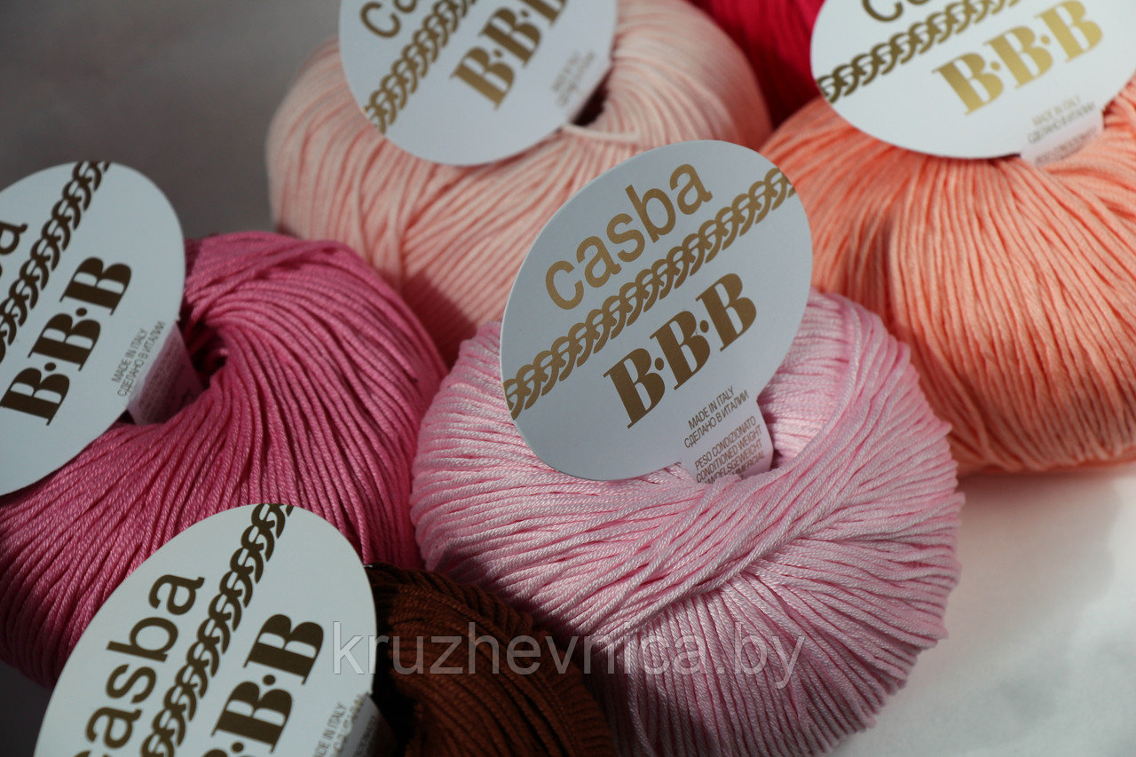 Пряжа BBB Casba, цвет: 25 (100% египетский хлопок 50г/125м) - фото 3 - id-p64867335