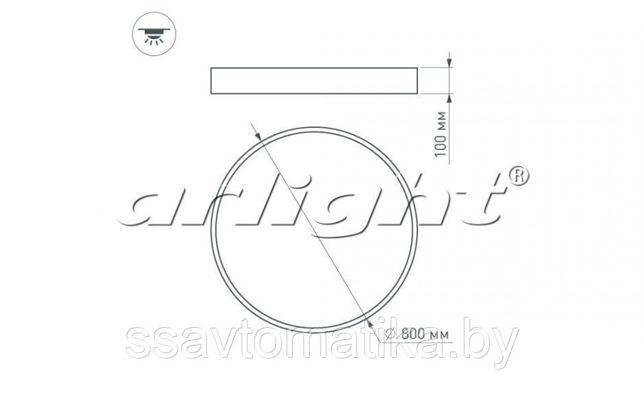 Светильник SP-TOR-TB800SW-90W Day White - фото 3 - id-p64869075