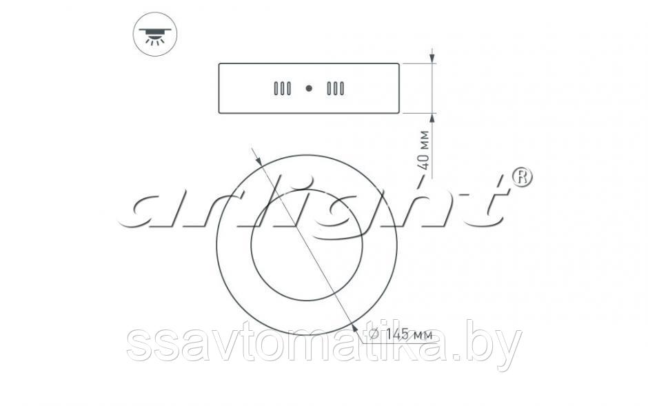 Светильник SP-R145-9W White - фото 3 - id-p64869268