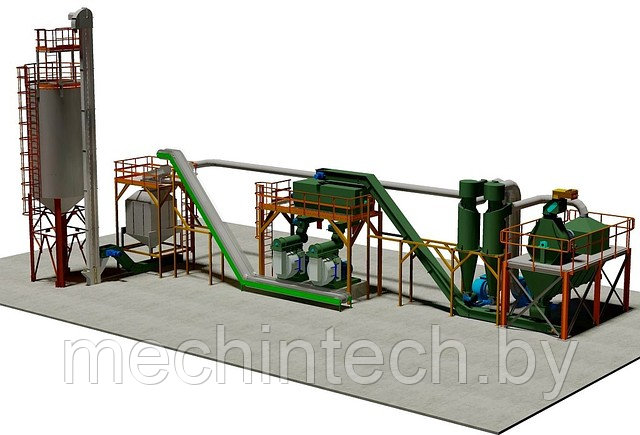 Линии (заводы) по производству топливных гранул и топливных брикетов - фото 5 - id-p2736710
