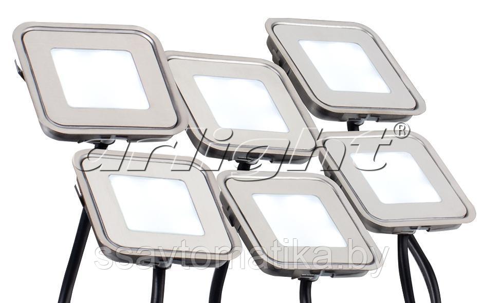 Набор KT-S-6x0.6W LED Warm White 12V (квадрат)