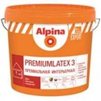 Краска дисперсионная для внутренних работ Alpina EXPERT Premiumlatex 3, База 1, 10л.