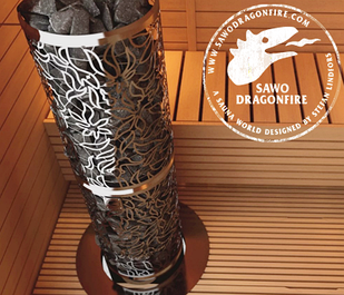 Электрические печи для сауны SAWO Dragonfire