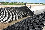 Объемная георешетка 210х210х100мм 1,35мм, фото 3