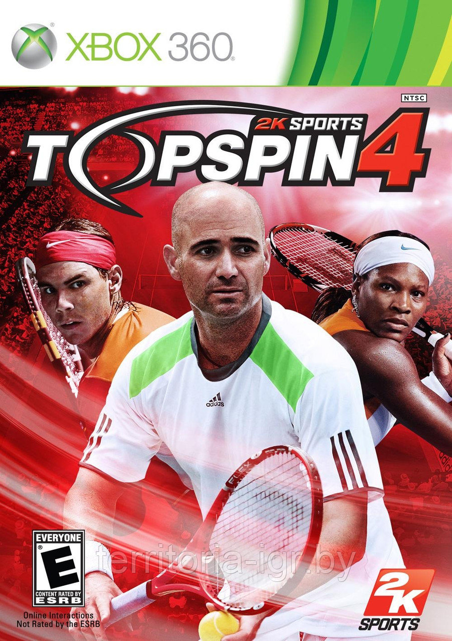 Tennis Top Spin 4 Xbox 360 - фото 1 - id-p64895199