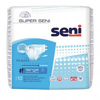 Подгузники для взрослых Super Seni, размер l (Large), 10 шт.