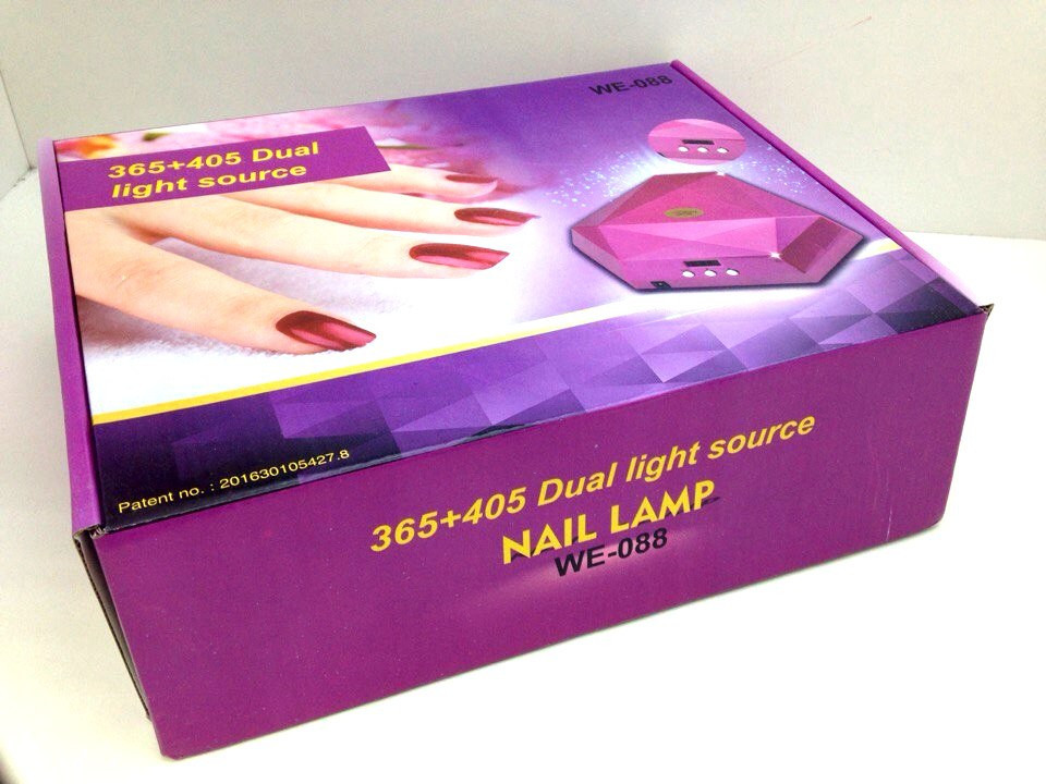 Уф LED+CCFL Лампа гибридная на две руки, 60 Вт Diamond Dual 60W - фото 4 - id-p64912269