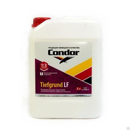Грунтовка универсальная Condor Tiefgrund LF (концентрат 1:3) 5 л, фото 2