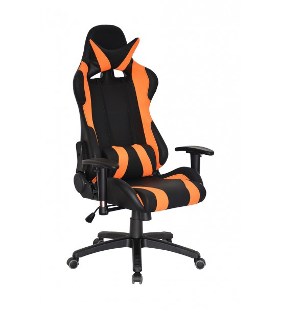 Кресло Everprof Lotus S2 (черный/оранжевый)
