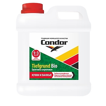 Грунтовка антиплесневая Condor Tiefgrund Bio ( концентрат 1:3)  2,0  л