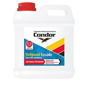 Грунтовка фасадная Condor Tiefgrund Fassade ( концентрат 1:5) 5,0 л, фото 2