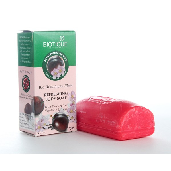 Мыло для тела с гималайской сливой Biotique, 150 г