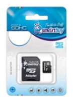 Карта памяти 16GB MicroSD SmartBuy SB16GBSDCL10-01