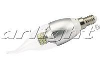 Светодиодная лампа E14 CR-DP-Flame 6W Day White 220V