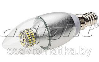 Светодиодная лампа E14 CR-DP-Candle 6W White 220V - фото 1 - id-p64942056