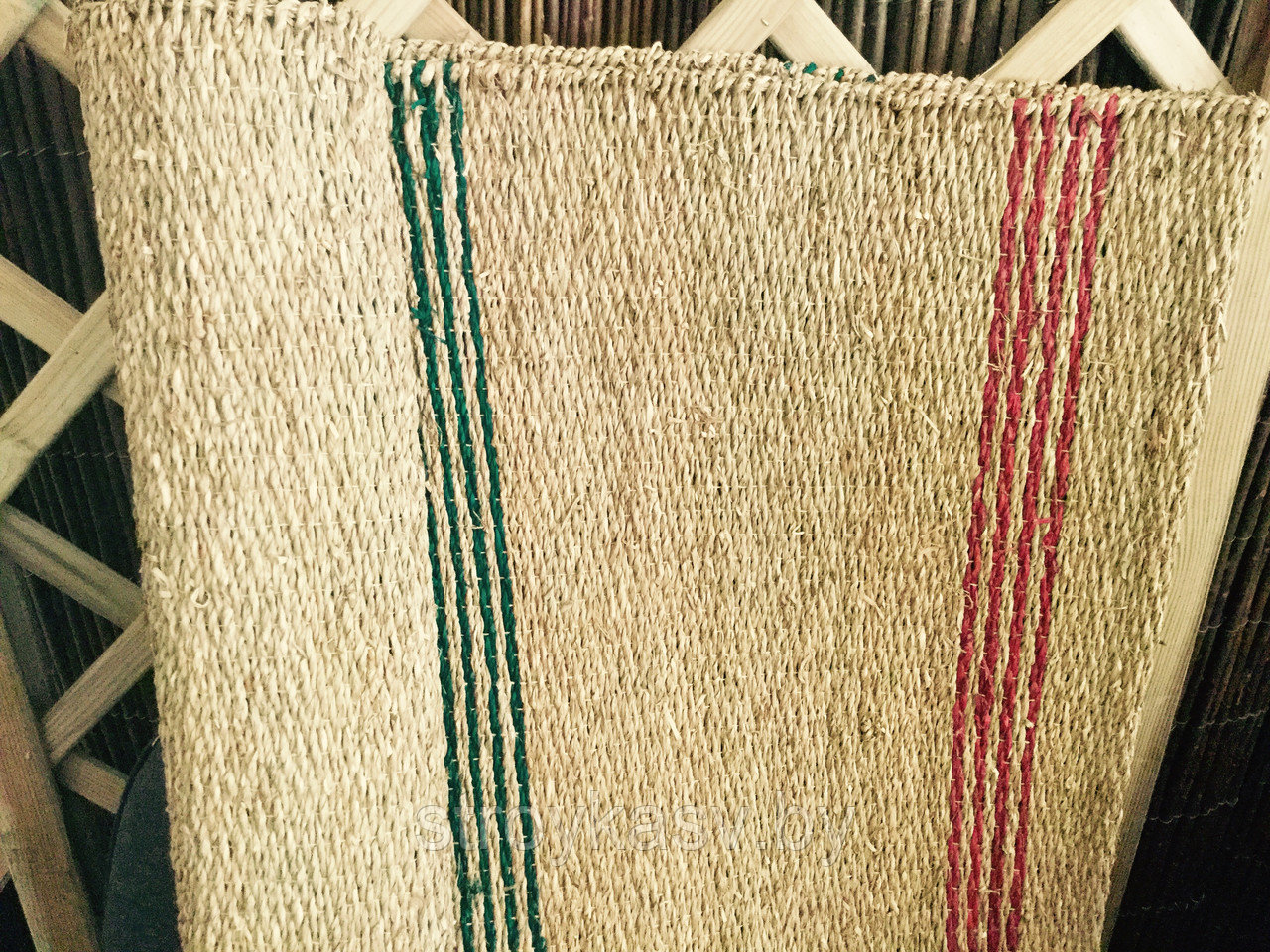 Циновка-коврик из рисовой соломы 90х120 - фото 1 - id-p40083131