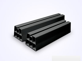 Опора кондиционерная ПВХ CASTEL (450х80мм, черный)