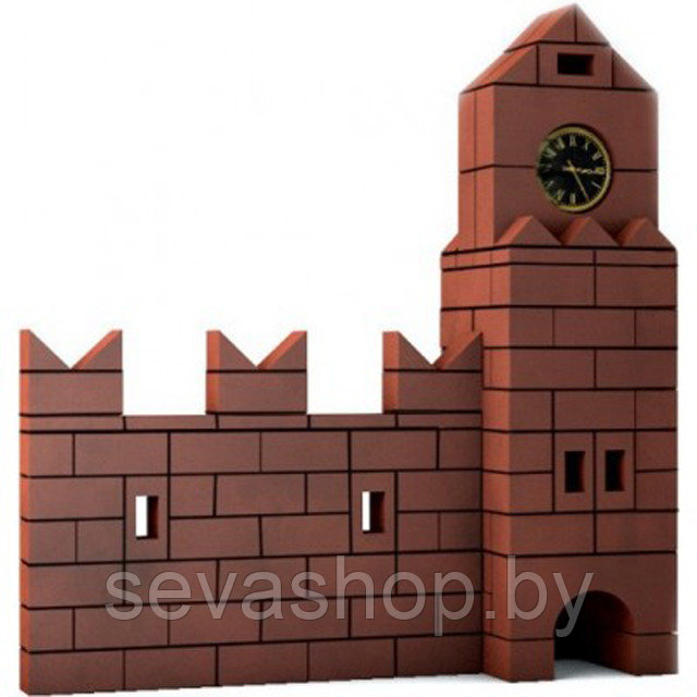 Конструктор из кирпичиков BrickMaster "Кремль" 136 деталей (208) Ваш малыш сможет соорудить из деталей настоящий Кремль со знаменитыми курантами. Воссоздайте главную достопримечательность столицы у себя дома!