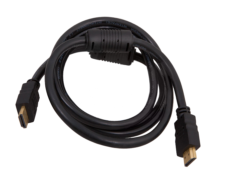 Шнур HDMI - HDMI gold 5М с фильтрами (PE bag) PROCONNECT