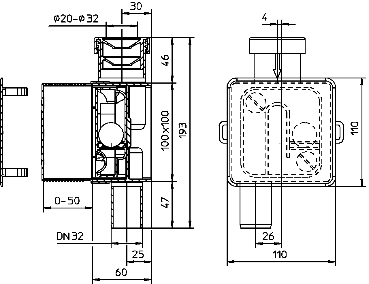 Дренажный сифон HL 138 - фото 2 - id-p64896932