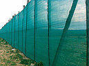 Сетка фасадная строительная тканая 2х50м., зеленая плотность 35гр/м2, фото 4