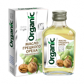 Масло грецкого ореха "Organic" 100 мл.