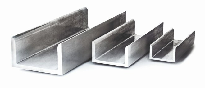 Алюминиевый  швеллер 20*20*20*1,5 ММ (1,0 м) серебро