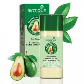 Массажное масло Biotique с авокадо, 210 мл
