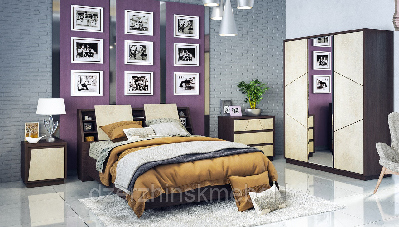 Набор мебели для спальни Нирвана КМК 0555. Производитель Калинковичский МК