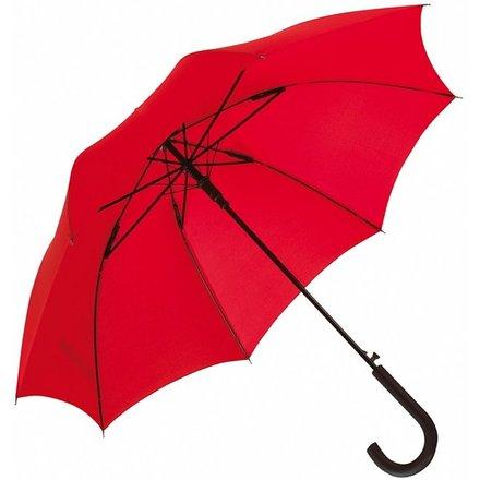 Черный зонт-трость Wind с изогнутой ручкой. Для нанесения логотипа - фото 5 - id-p65014363